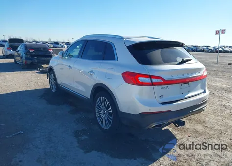 2017 Lincoln Mkx Reserve из США, поврежденный, VIN 2LMPJ6LR4HBL30338
